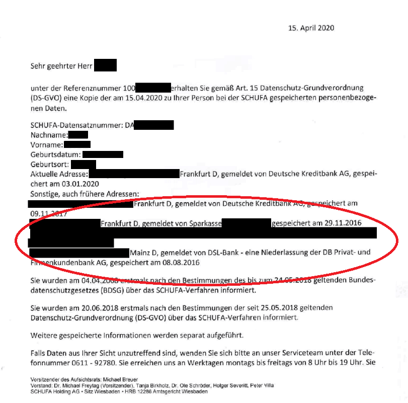 Negativen SchufaEintrag löschen » So funktionierts GIROMATCH