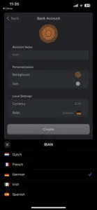bunq IBAN Subkonto hinzufügen