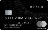Black&White Prepaid Kreditkarte