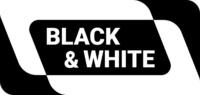Black&White Kreditkarte Logo