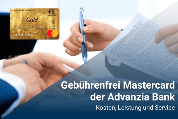 Gebührenfrei Mastercard Gold » Advanzia Kreditkarte 11/2023 | GIROMATCH