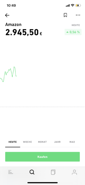 Trade Republic Amazon Kurs