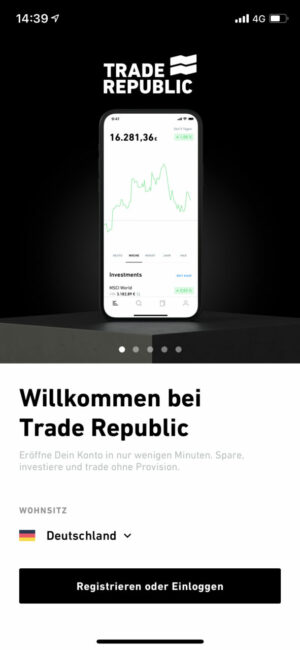 Trade Republic Registrierung